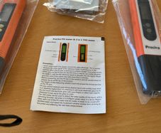 Soil PH testing kit.