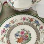 3 Set of bon chaina 2 set Set of Trio Antique (1913) Copeland Spode -Chinese Rose- Cup, Saucer and side plate 20.00E.each ,the thired one Copeland Spode -Chinese Rose-  Saucer and side plate with Suop bowl Royal Cauldon -Victoria- 1930 20.00E. Image 7