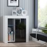 Modern Sideboard with LED lights LED Console Cabinet Living Room High Gloss Sideboard Image 4