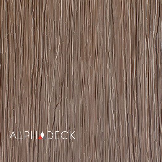 AlphaDeck - Composite Decking -Teak