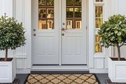 Outdoor Mats for Front Door,80x120cm Heavy Duty Front Door Mat Outside Non Slip Washable,Entrance Door Mats,Waterproof Rubber Back Door Mat