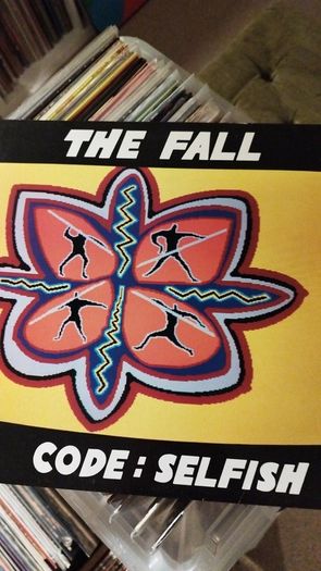 The Fall Code Selfish lp UK 1st press
