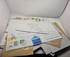 Stamps Mixed Lot on Envelopes See Pictures