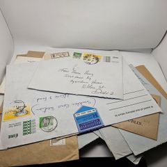Stamps Mixed Lot on Envelopes See Pictures