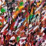Title: Broken Flowers  Work 20  Original Abstract Painting 70x50cm Description: Original acrylic abstraction, canvas, varnish. Image 6