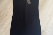 BNWT Savida Black Scoop Neck Mini Dress Size 12