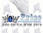 05721 24PCS White 12 Pairs Soft Cotton Lining Glove