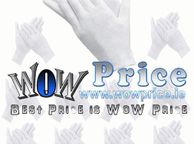 main image for ad 05721 24PCS White 12 Pairs Soft Cotton Lining Glove