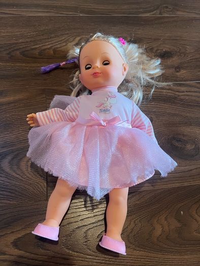 Doll Playpen with 2 Dolls