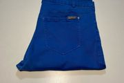 DKNY Ladies Blue Stretchy Denim Trousers UK12