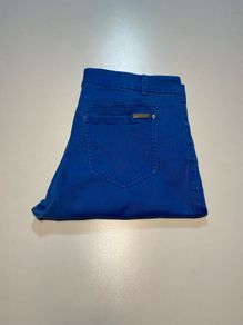 DKNY Ladies Blue Stretchy Denim Trousers UK12