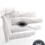 925 Vintage Sterling Silver Black Onyx & Marcasite Accents Brooch Image 8