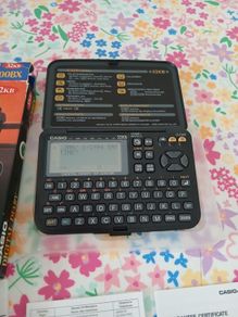Vintage casio digital diary