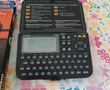 Vintage casio digital diary