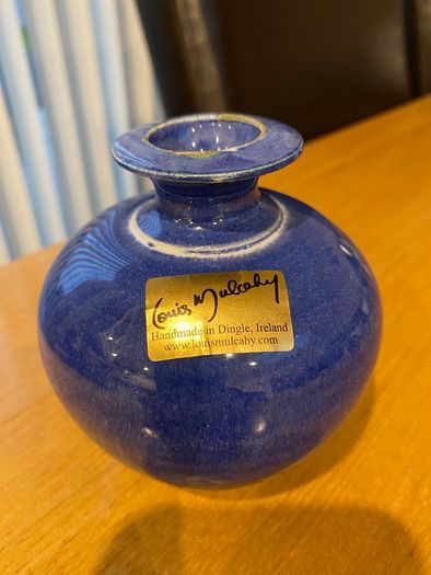 A Louis Mulcahy Pottery Posy Jar/ Vase