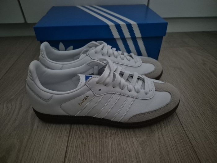 Adidas original samba OG trainers in white