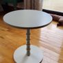 Cream Side Table Image 2