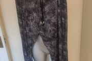Autograph animal skin pattern summer pants size UK22 EU50 Perfect condition Postage included