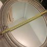 Silver decorative mirror pair Image 6