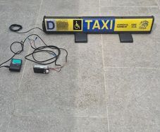 taxi meter printer & taxi plate