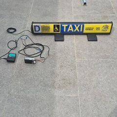 taxi meter printer & taxi plate
