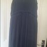 M&S Indigo grey/charcoal embroidered midi dress size UK14 EUR42 Postage included Image 4
