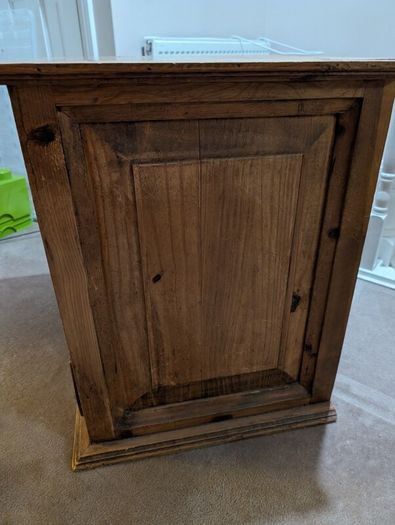 Vintage solid wood drawers