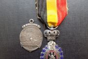 Belgium.Two Civilian medals.