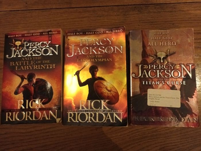 Rick Riordan Percy Jackson bundle