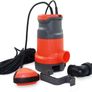 400W Submersible Pump for Clean Dirty Water 8000 LPH, Drain Water from Garden Pond Pool Hot Tub Flooded Cellar, with Float Switch and Hose Connector Image 2