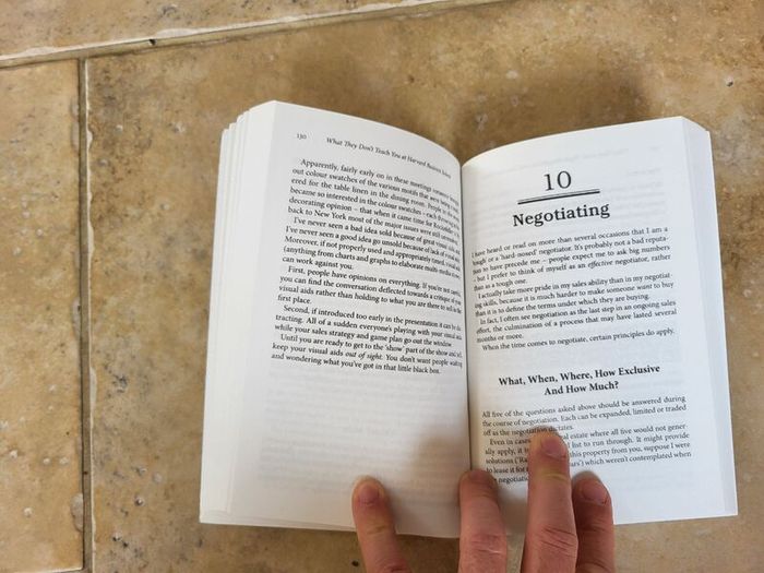 What they Don't Teach You At Harvard Business School by Mark H. McCormack.