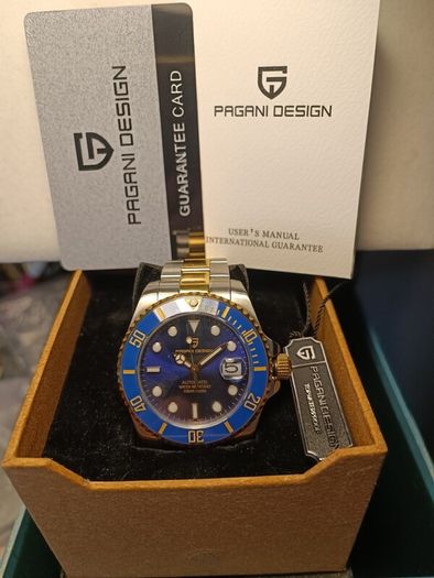 Mens Pagani Design Automatic Self Winding Dive Watch. Bargain Price