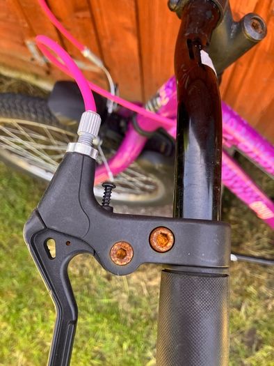 Apollo junior envy hybrid purple bike
