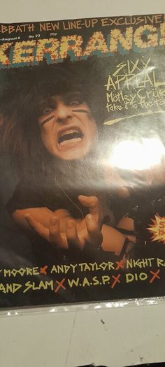 music magazines..kerrang