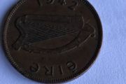 1942 Irish Halfpenny