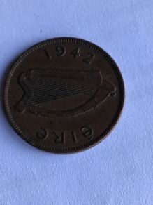 1942 Irish Halfpenny
