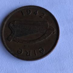 1942 Irish Halfpenny
