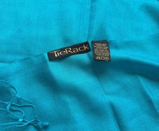 Vintage Tie Rack large scarf shawl
