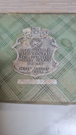 Vintage playing cards