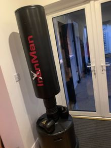 ironman free standing punch bag