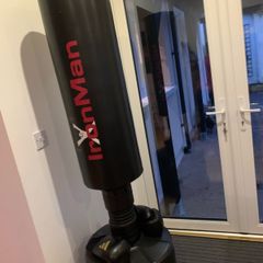 ironman free standing punch bag
