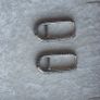 Pandora ME extended pave link earrings,very good condition fully hallmarked Image 7