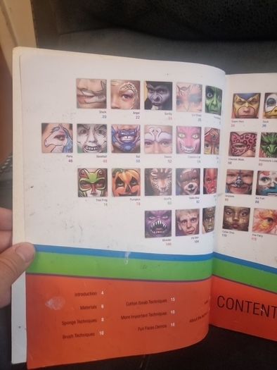 Fun Face Painting Ideas for Kids: 40 Step-By-Step Demos (Soft cover)