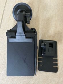 Vehicle notebook dash holder with pen