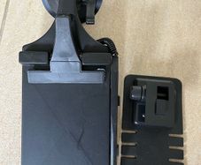 Vehicle notebook dash holder with pen