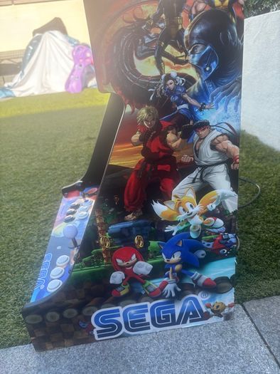 Nintendo and sega console