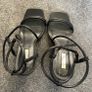 PENNEYS Primark Black Strappy Wedges Size 5! Image 5