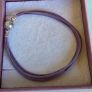 Pandora multi,strand purple/lilac cord bracelet size 19.5cm very good condition Image 3