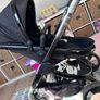 Icandy Peach Cerium Designer Black Pram Image 5