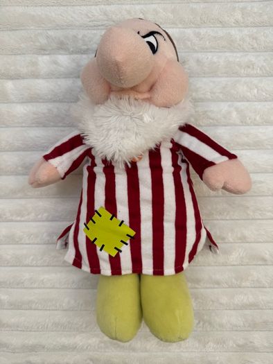 Disney Snow White & The Seven Dwarfs Grumpy  Approx. 14 in Night Shirt Used Please see photos
